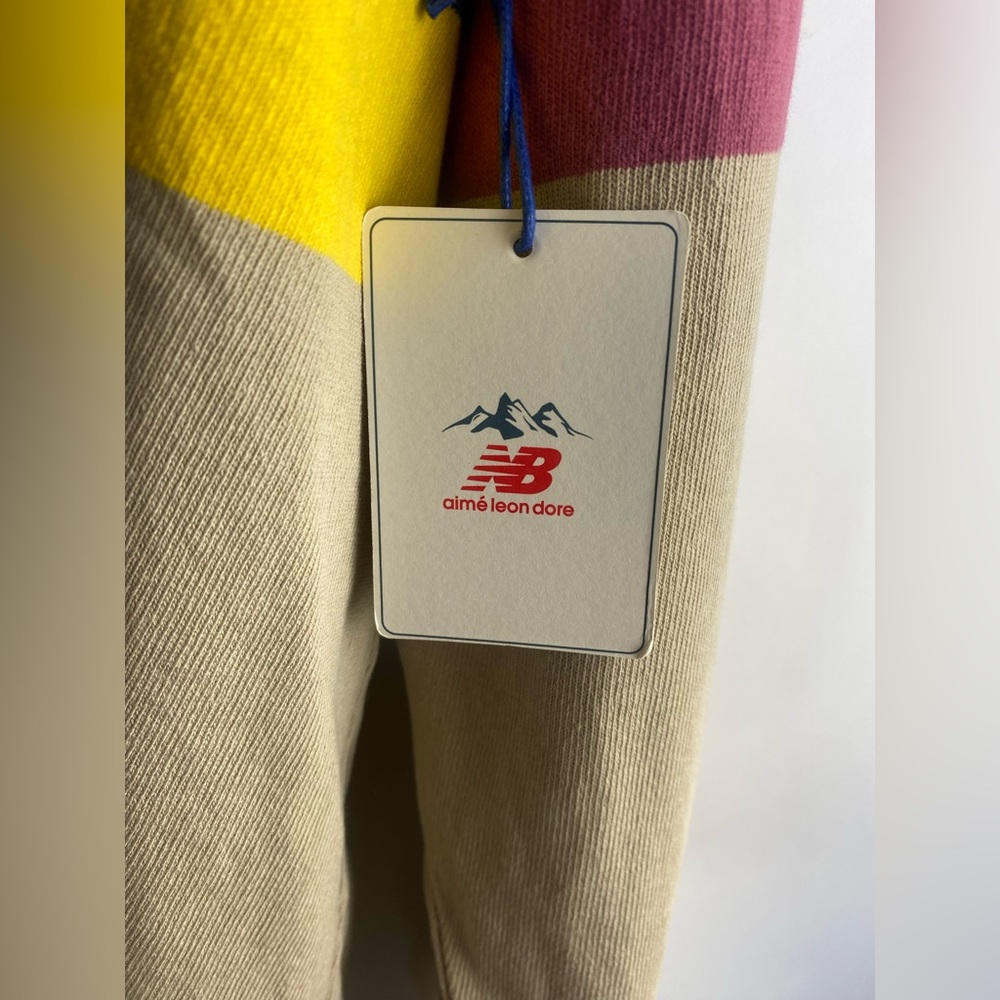 Aime Leon Dore x New Balance XXL Rainier Rugby Long Sleeve Shirt Striped - Picture 6 of 16